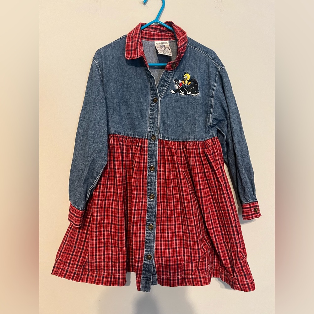 Vintage Looney Tunes - Tweety bird and Sylvester dress